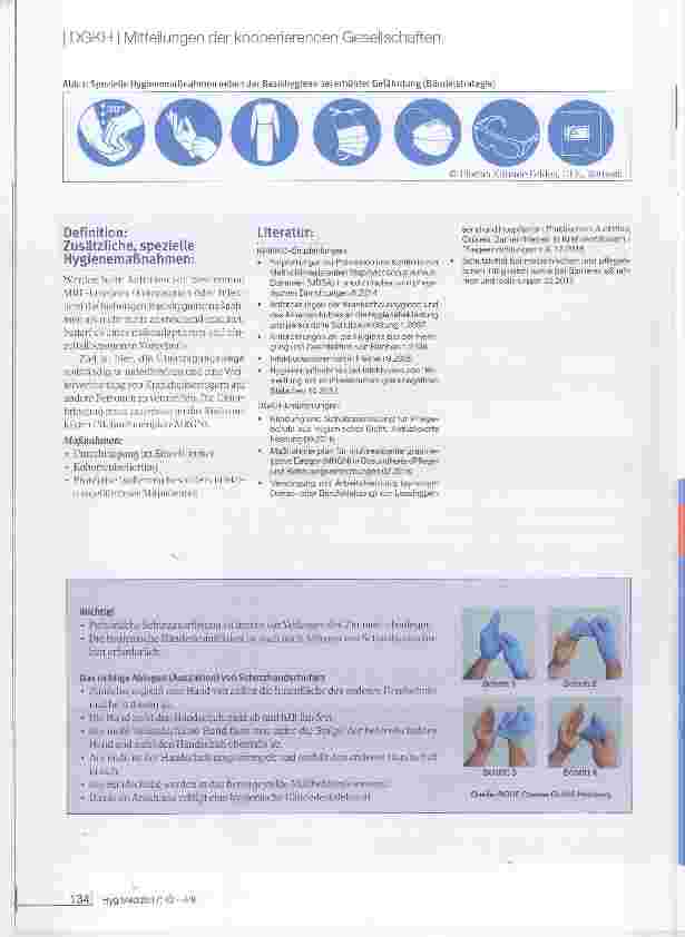 Vorschauseite 5: Risikoeinschätzungsbewertung bei Multi resistenten Erregern in der ambulanten und stationären Krankenund Altenpflege Rehabilitation