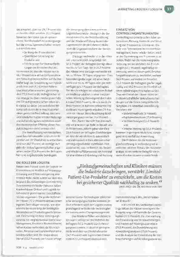 Vorschauseite 4: Schlägt die Ökonomie die Medizin?
