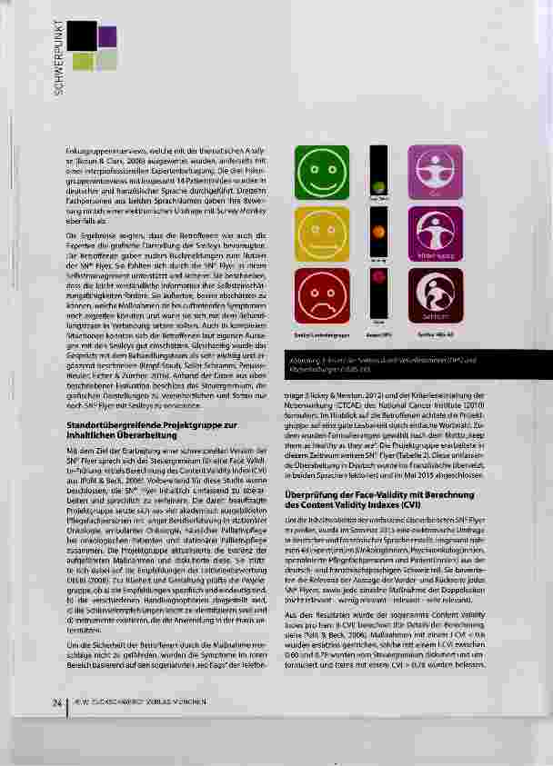 Vorschauseite 4: Symptom Navi® Programm Entwicklung 2011-2015