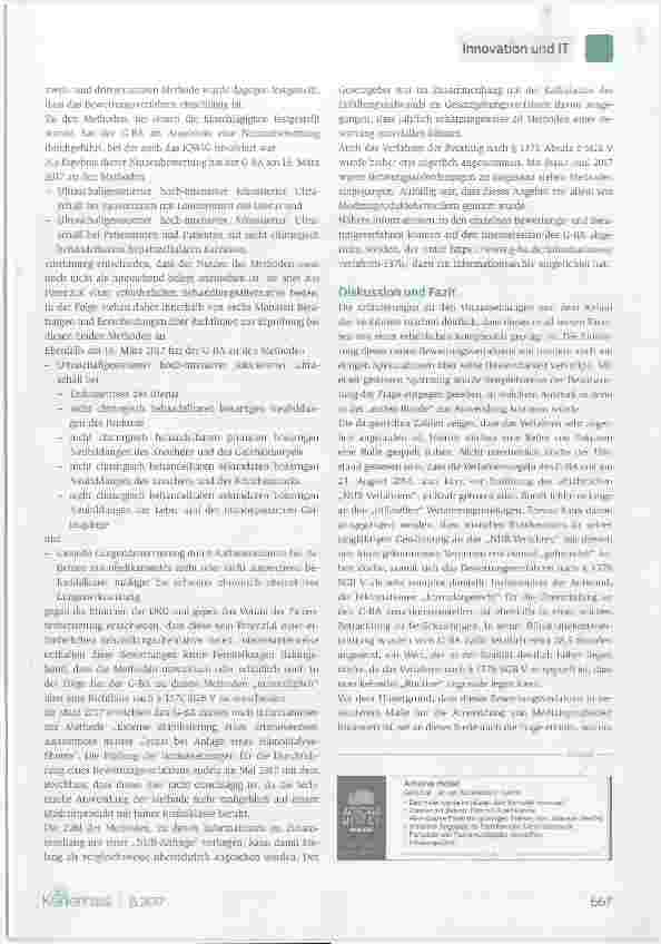 Vorschauseite 5: Nutzenbewertung von Methoden mit Medizinprodukten hoher Risikoklasse