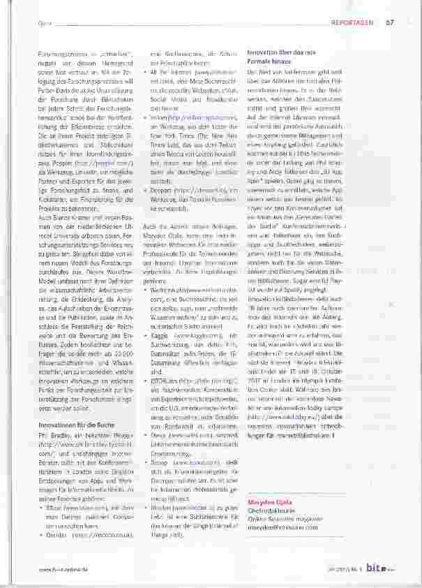 Vorschauseite 4: Innovation in Bibliotheken steht im Mittelpunkt der Internet Librarian International