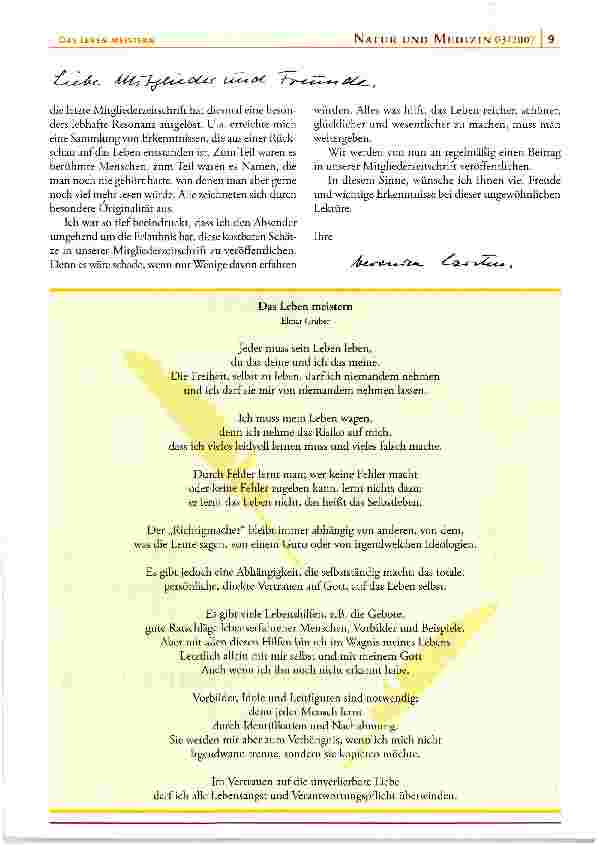 Vorschauseite 3: Johanna Budwig und das Leinöl