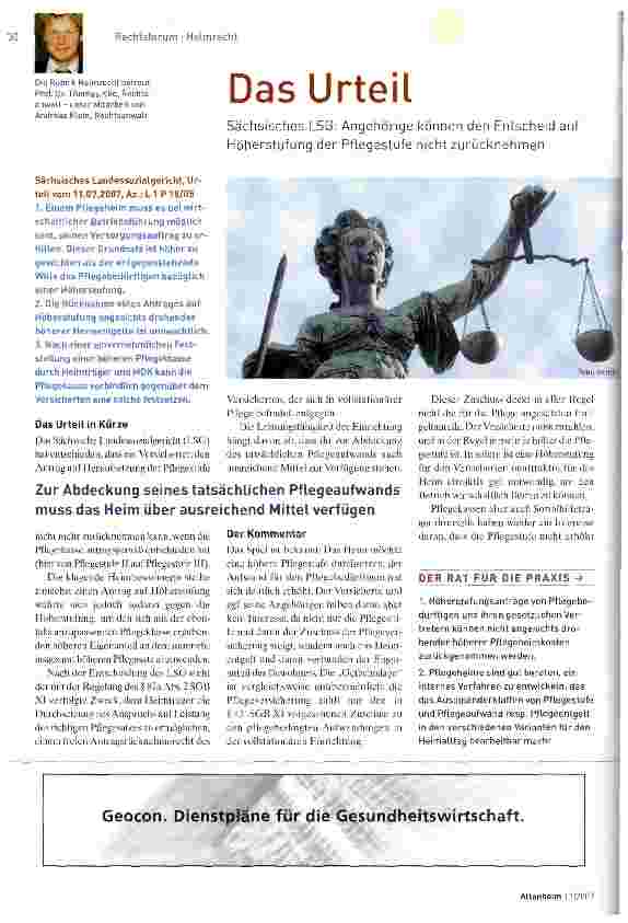 Vorschauseite 1: Das Urteil
