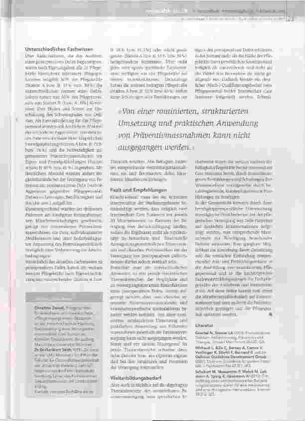 Vorschauseite 2: Postoperativem Delir besser verbeugen