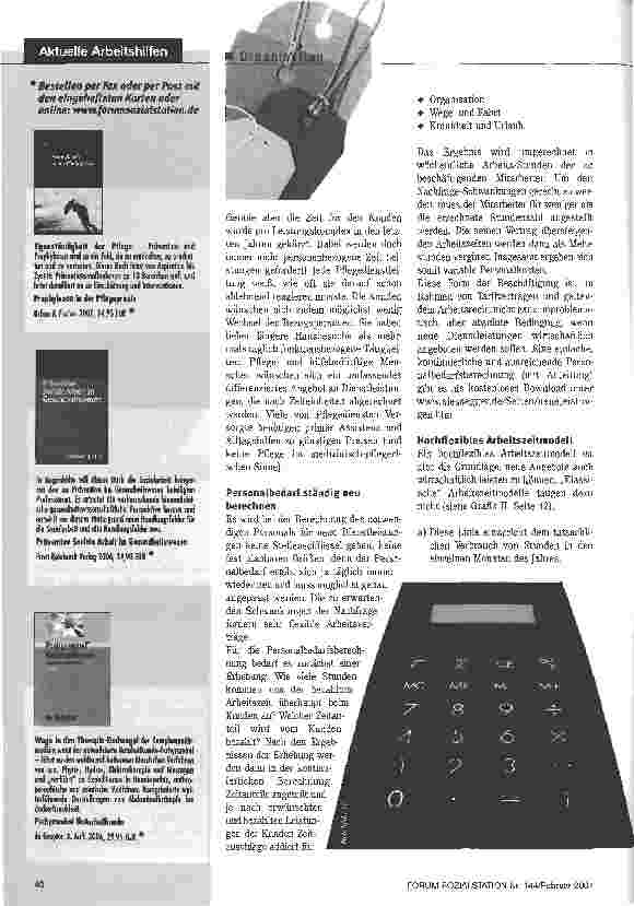 Vorschauseite 3: Neue Leistungen, neue Preise
