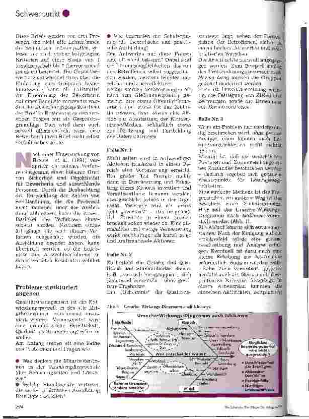Vorschauseite 3: Qualitätssicherung - (k)ein Thema für die Schulen?