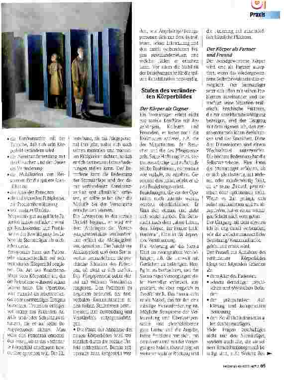 Vorschauseite 2: Das veränderte Körperbild des Stomaträgers