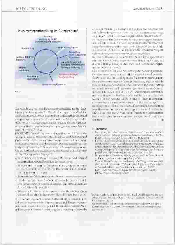 Vorschauseite 2: Sichtkontrolle, Pflege und Funktionskontrolle von chirurgischen InstrumentenTeil 1: Grundlagen