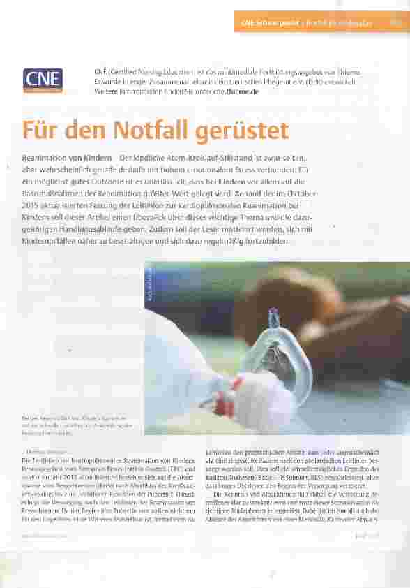 Vorschauseite 1: Für den Notfall gerüstet