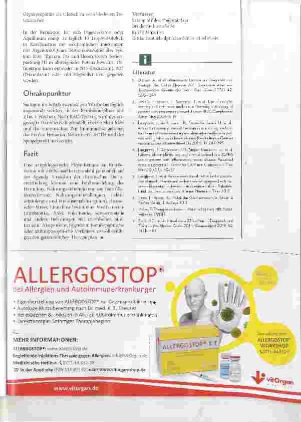 Vorschauseite 6: Feuer im Darm Morbus Crohn und Colitis ulcerosa