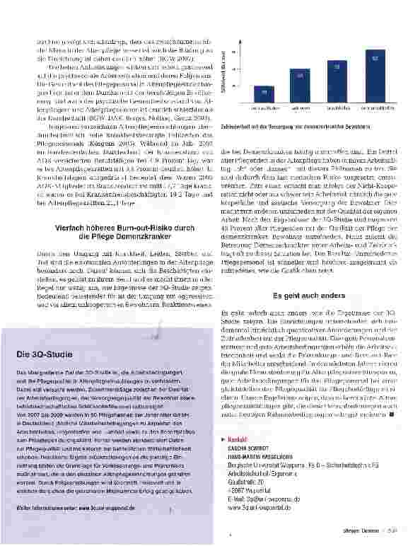 Vorschauseite 2: Gesundheitsrisiko Altenpflege