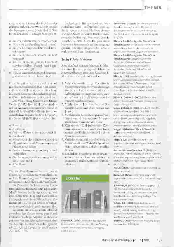 Vorschauseite 3: Wertschätzung zeigen, Missverständnisse vermeiden Erfolgsfaktoren für eine gelingende elektronische Klienten-Kommunikation