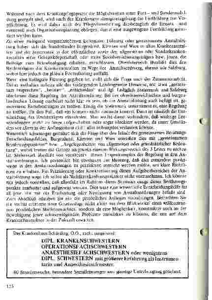 Vorschauseite 3: Die neuere Krankenanstaltengesetzgebung in Österreich und der Krankenpflegefachdienst