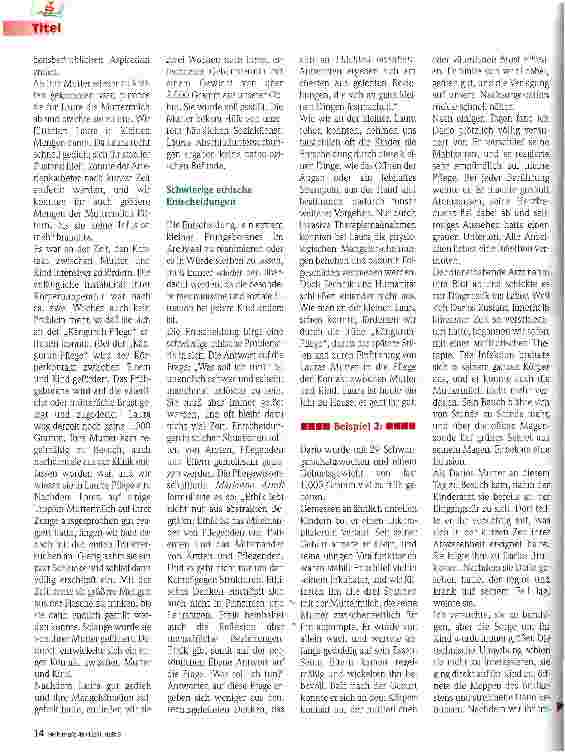 Vorschauseite 3: Zwischen Technik und Humanität