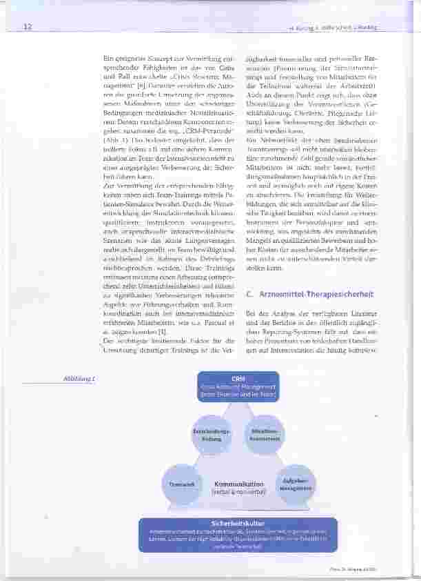 Vorschauseite 4: Patientensicherheit in der Intensivmedizin: eine Zwischenbilanz