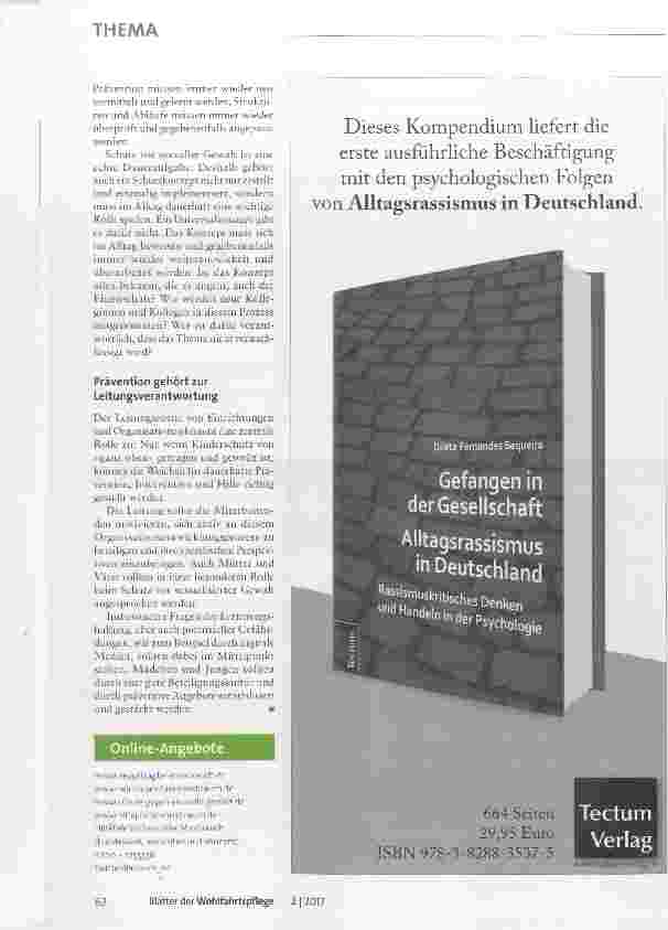 Vorschauseite 4: Schweigen hilft Tätern und Täterinnen