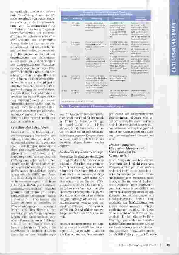 Vorschauseite 2: Bessere Versorgung durch Kooperation