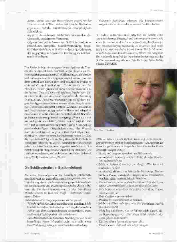 Vorschauseite 2: Nachsorge ist unverzichtbar