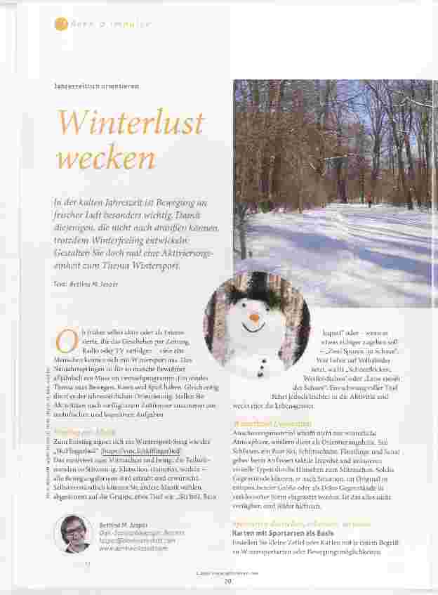 Vorschauseite 1: Winterlust wecken