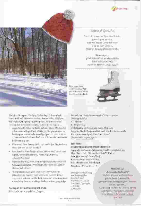 Vorschauseite 2: Winterlust wecken