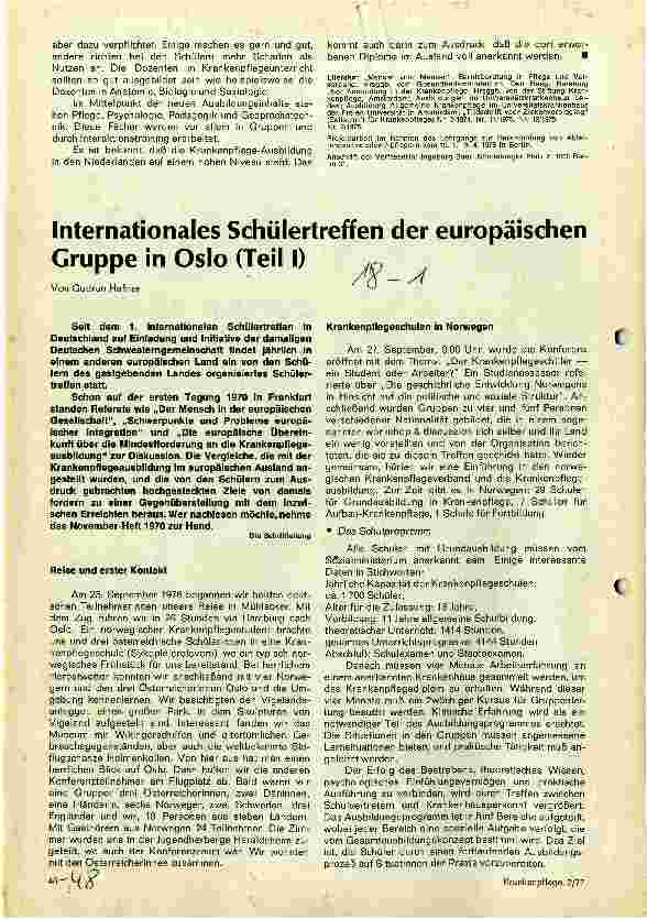 Vorschauseite 3: Krankenpflege-Ausbildung in den Niederlanden