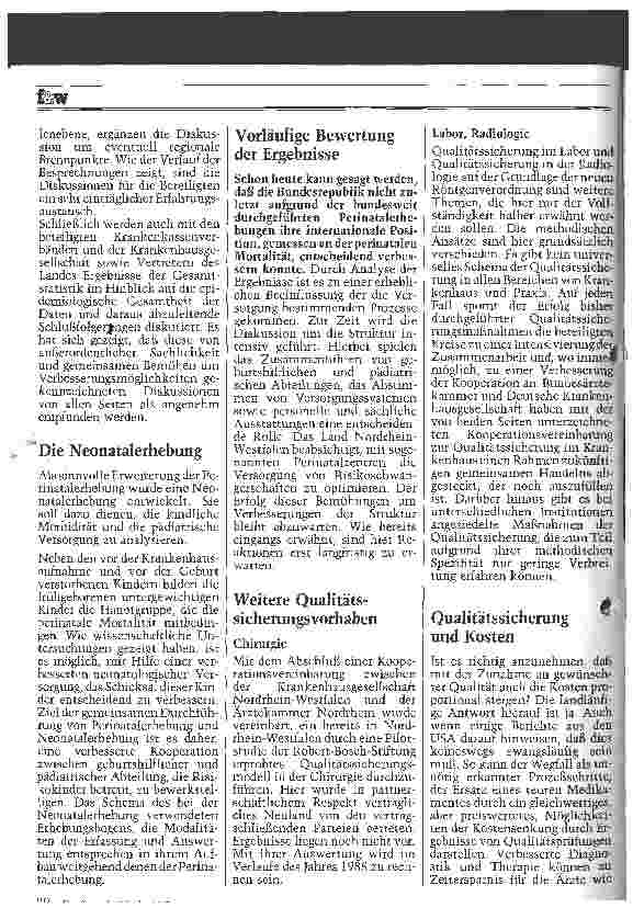 Vorschauseite 4: Qualitätssicherung im Krankenhaus