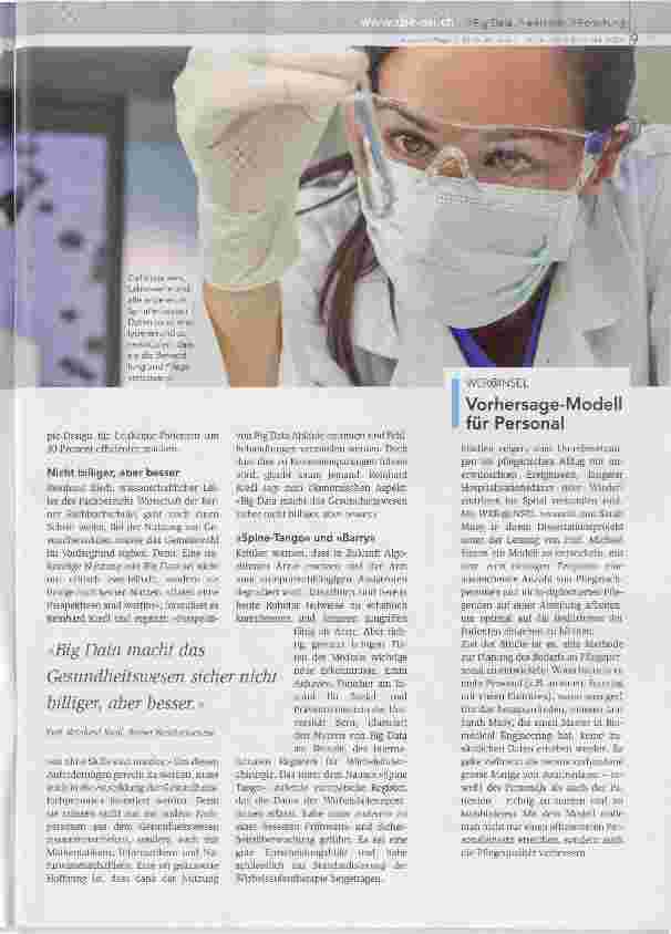 Vorschauseite 2: Big Data big chance, big challenge