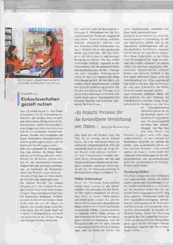 Vorschauseite 3: Big Data big chance, big challenge