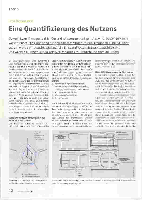 Vorschauseite 1: Eine Quantifizierung des Nutzens