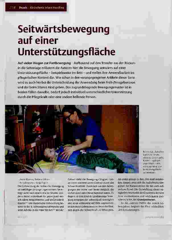 Vorschauseite 1: Seitwärtsbewegung auf einer Unterstützungsfläche