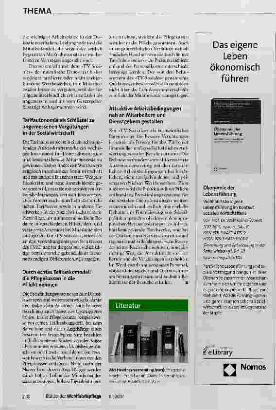 Vorschauseite 3: »TV-Soziales« Irrweg oder Chance zu guter Bezahlung in der Sozialwirtschaft?
