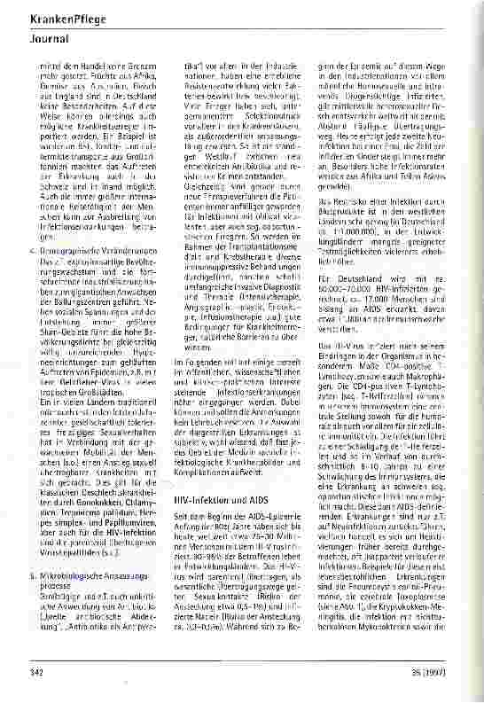 Vorschauseite 3: Renaissance der Infektionserkrankungen Welche Infektionen sind heute von Bedeutung?
