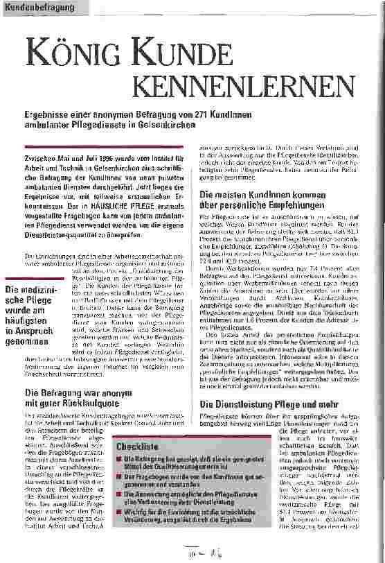 Vorschauseite 1: König Kunde kennenlernen