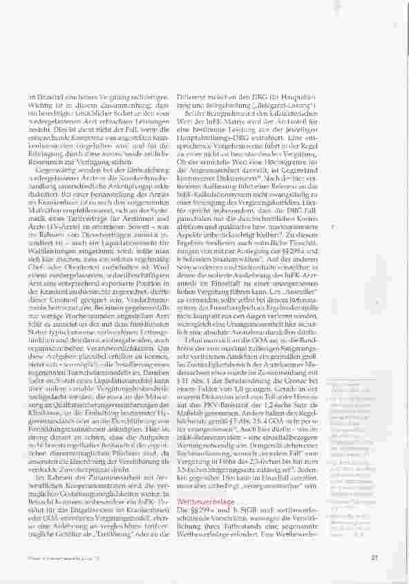 Vorschauseite 4: Niedergelassener Arzt im Krankenhaus: Auslegung der §§ 299a und 299 b StGB