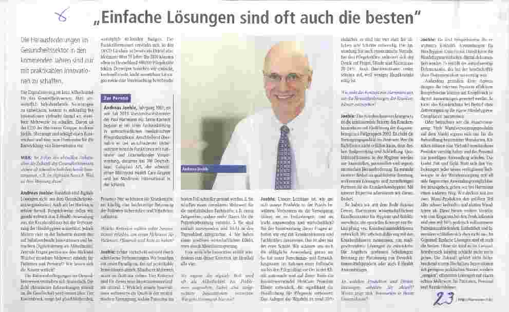 Vorschauseite 1: Einfache Lösungen sind oft auch die besten