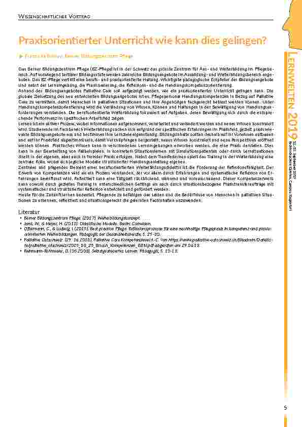 Vorschauseite 5: Lernwelten Abstractbandsammlung 2019
