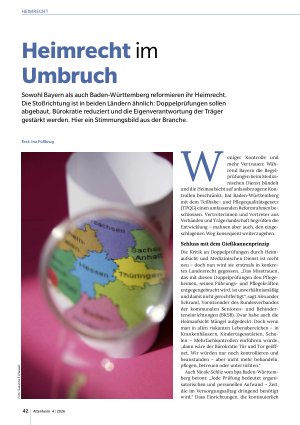 Vorschauseite 1: Heimrecht im Umbruch