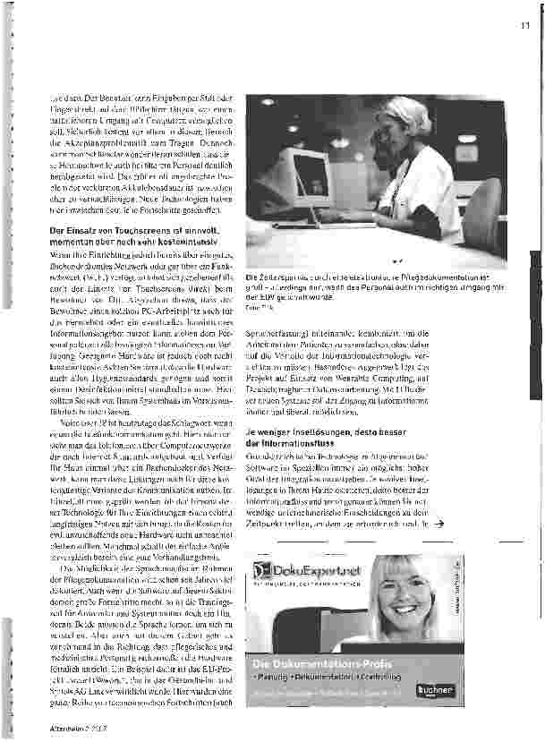 Vorschauseite 2: Telematik in der Pflege - Was lohnt sich wirklich?