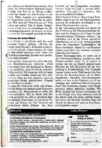 Vorschauseite 2: Pflegen mit der Hand im Sack Übergangspflege zur Wiedereingliederung nach Erwin Böhm