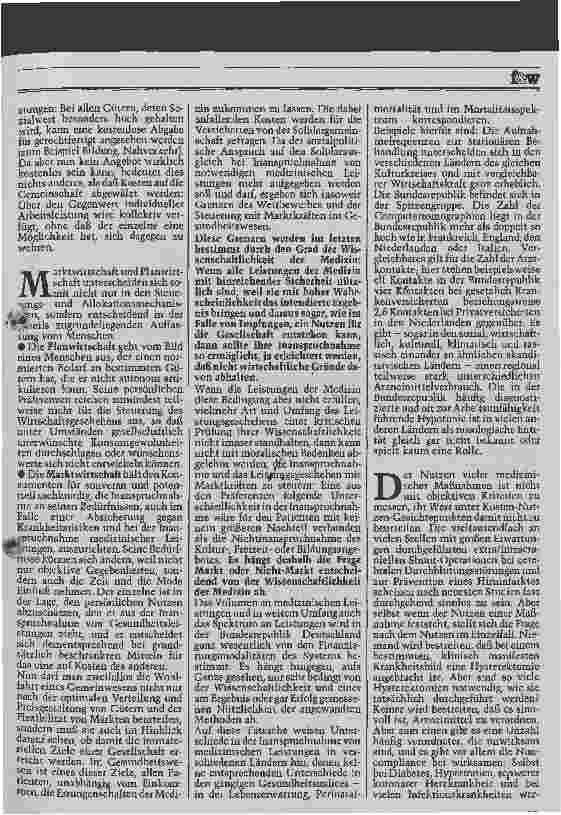 Vorschauseite 3: Krankenhauspolitik am Scheideweg