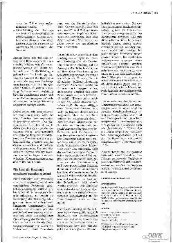 Vorschauseite 3: Besonderheiten präventiver Beratung