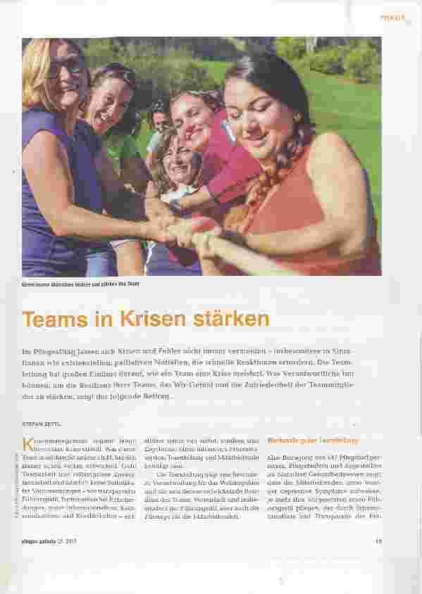 Vorschauseite 1: Teams in Krisen stärken