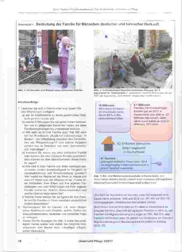 Vorschauseite 2: Familiensysteme und Familienstrukturen im Kontext von Pflege