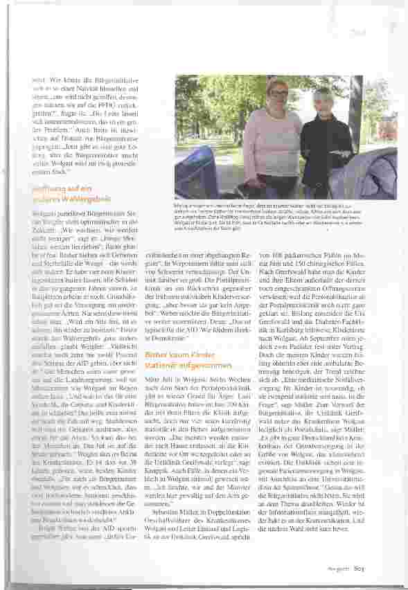 Vorschauseite 6: Brennpunkt Wolgast Unser Wille geschehe