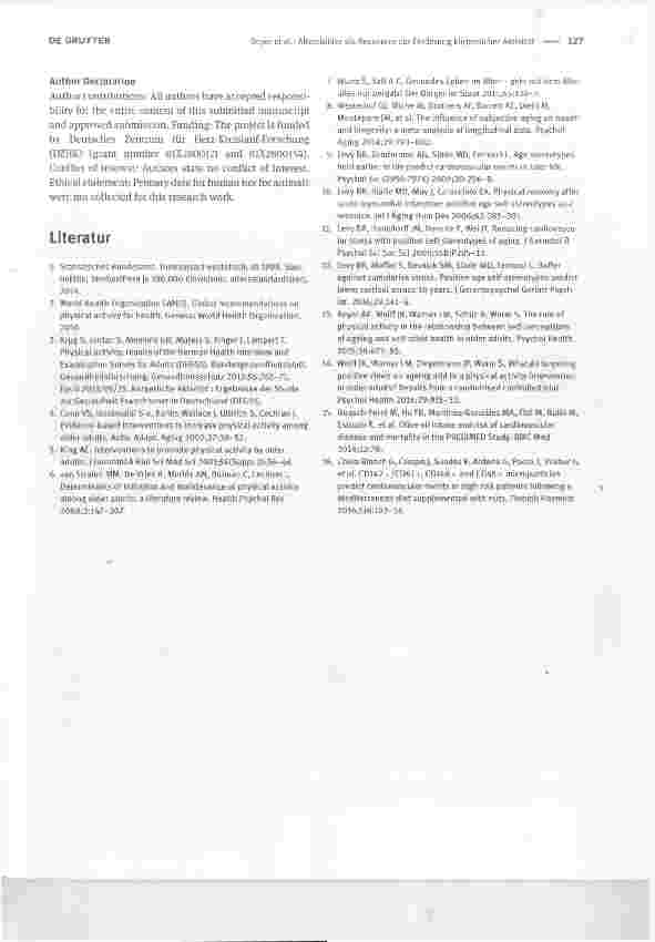 Vorschauseite 3: AUersbilder als Ressource zur Förderung körperlicher Aktivität bei älteren Erwachsenen mit Herz-Kreislauf-Erkrankungen