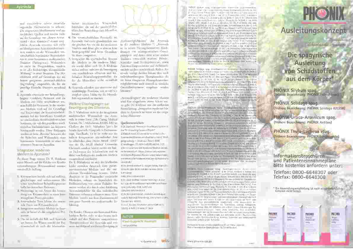 Vorschauseite 5: Ayurveda im Spannungsfeld patientenorientierter Medizin und medizin-basierter