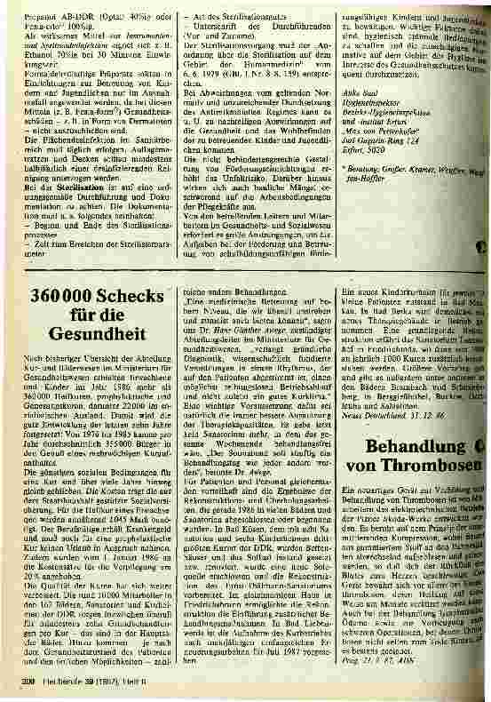 Vorschauseite 2: Hygiene in Einrichtungen für schulbildungsungfähige förderungsfähige Kinder