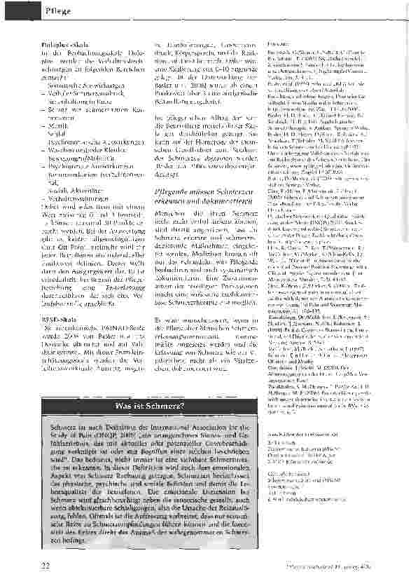 Vorschauseite 3: Schmerzerfassung - eine Herausforderung für Pflegende