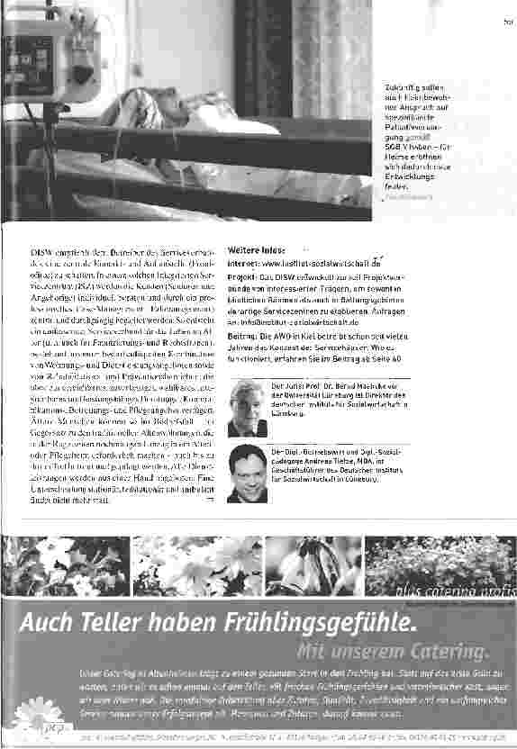 Vorschauseite 4: Das Heim als Servicezentrum