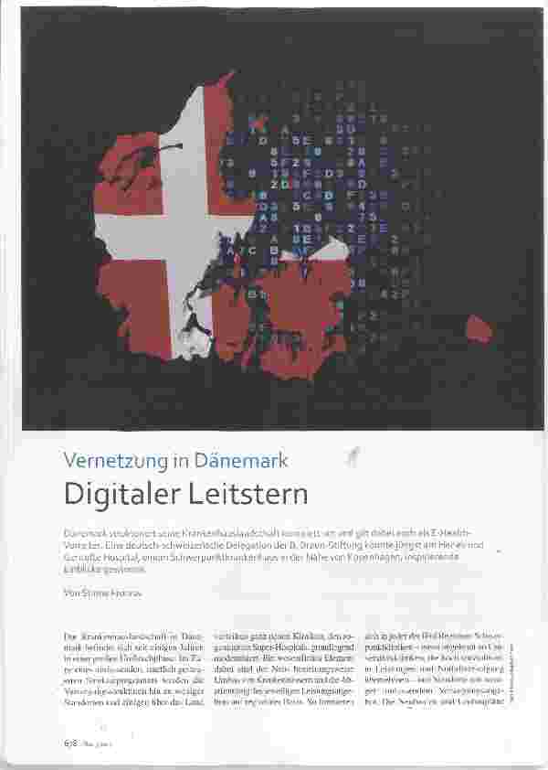 Vorschauseite 1: Vernetzung in Dänemark Digitaler Leitstern